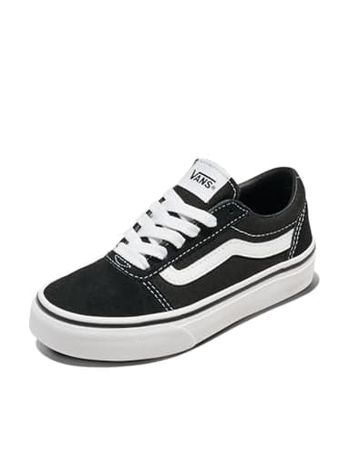 Vans Ward, Zapatillas Unisex niños, Black and White, 38.5 EU