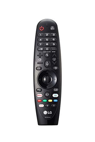 LG Magic Control - Mando a Distancia para Smart TV LG 2020 (Reconocimiento de Voz, apunta y navega, Rueda de Scroll, Teclado numérico, Botones Netflix, Prime Video y Rakuten TV) Color Negro