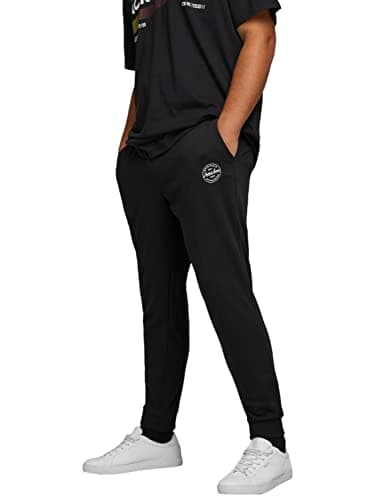 JACK & JONES Sweatpants Regular Fit Sweatpants Black XL Black XL