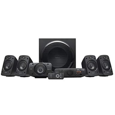 Logitech Z906 5,1 Sistema de Altavoces Sonido Envolvente THX, Certificado Dolby&DTS, 1000 W de Pico, Multi-Dispositivos, Entradas Audio Múltiples, Enchufe EU, PC/PS4/Xbox/TV/Móvil/Tablet