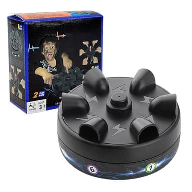Juego De Ruleta De Choque, Detector De Mentira De Choque Eléctrico, Juego De Choque Eléctrico, Juego De Choque De Dedos Regalo De Fiesta para Adultos Niños