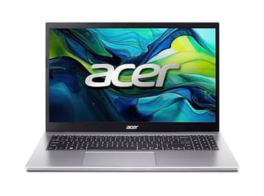 Acer Aspire Go 15 AG15-42P-R6UP, Ordenador Portátil 15,6” Full HD (AMD Ryzen 5 5625U, 8GB RAM, 512GB SSD, AMD Radeon Graphics, Windows 11 Home) Color Plata, Teclado QWERTY Español